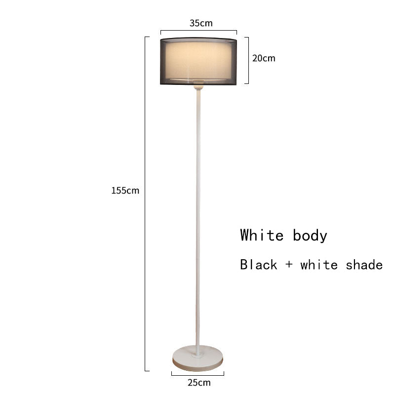 Iron Bedside Floor Lamp