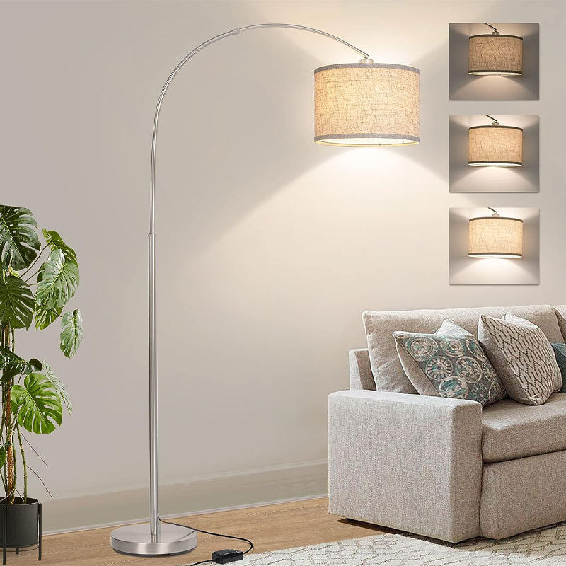 Lámpara de Pie de Pesca Moderna Minimalista para Sala de Estar Lámpara de Mesa Vertical