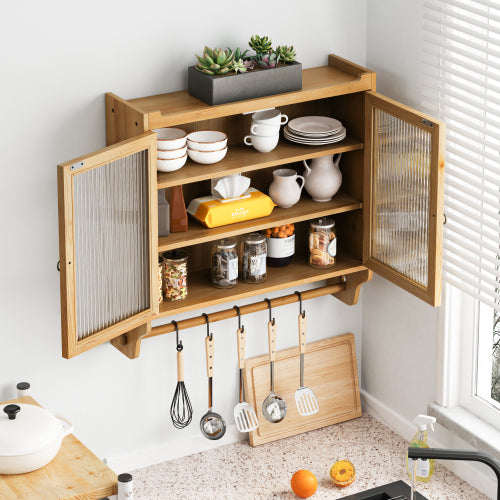 Natural Vintage Wall Cabinet