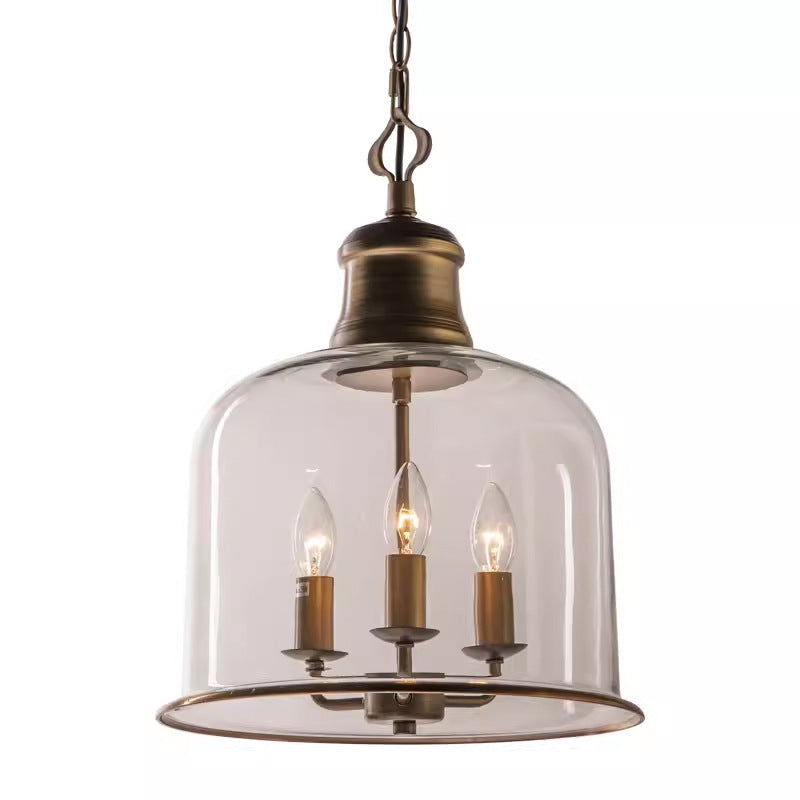 Transparent Glass Chandelier