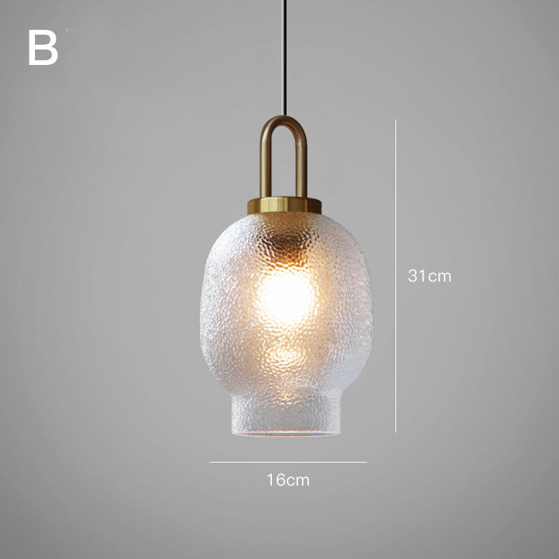 Glass Minimalist Chandelier