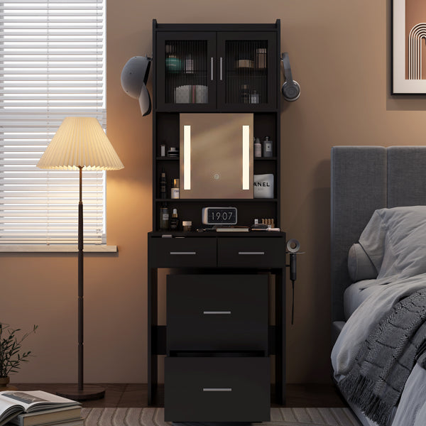 Compact Nordic Vanity Desk