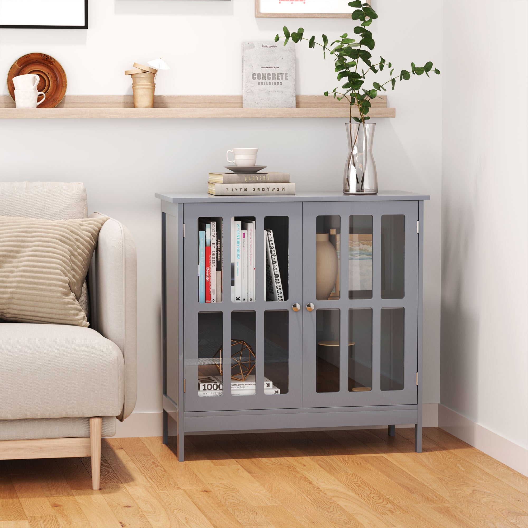 MDF Two-Tier Sideboard