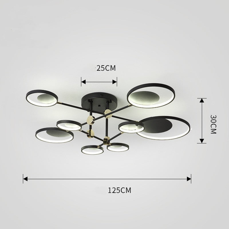Glass Modern Ceiling Light