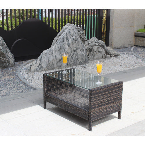 Brown Iron Coffee Table
