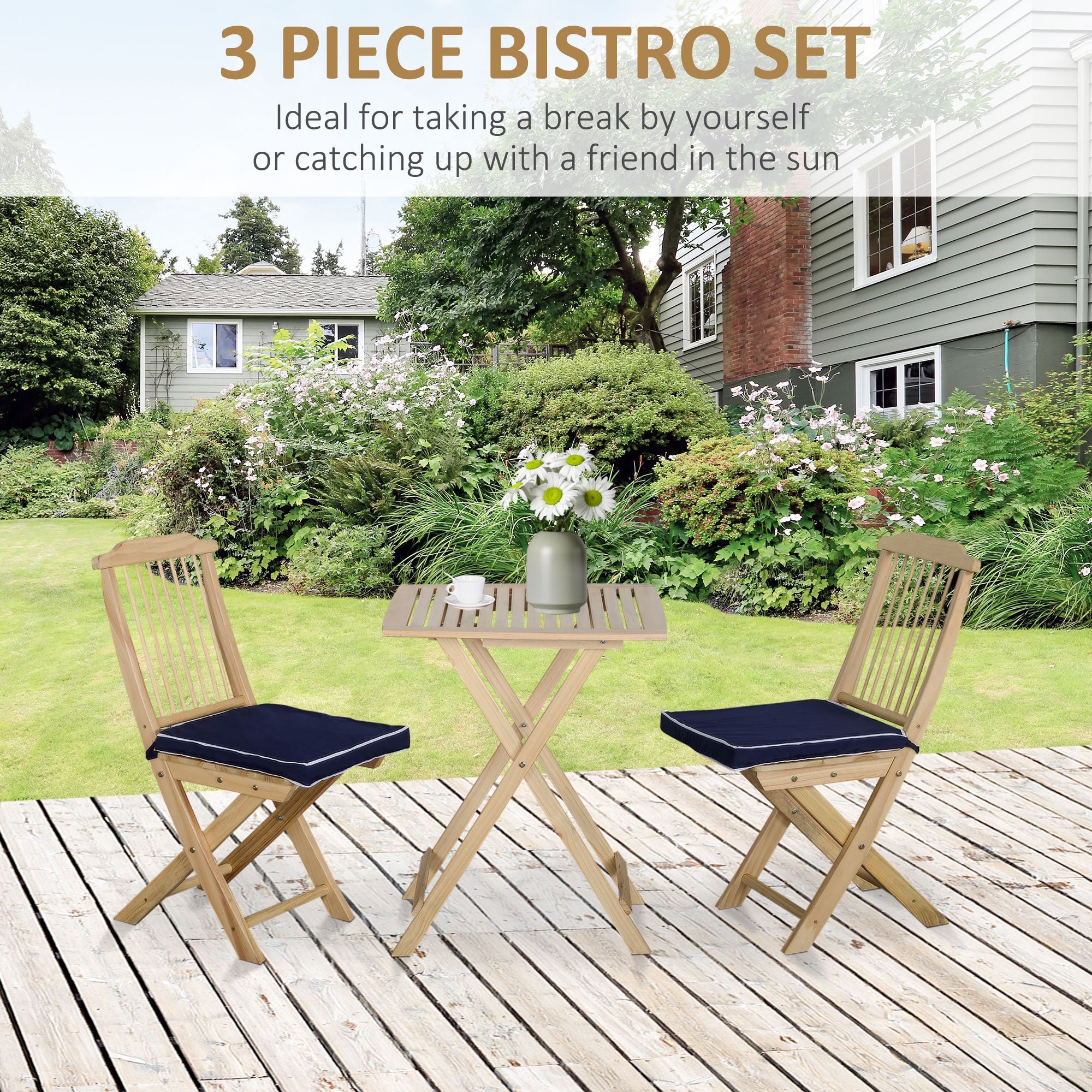 Space-Saving Folding Bistro