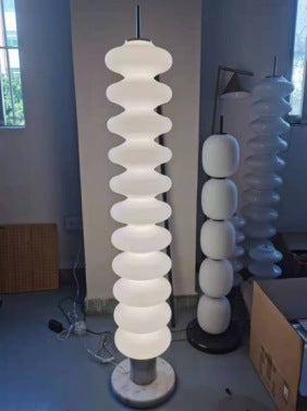 Glass Retro Floor Lamp