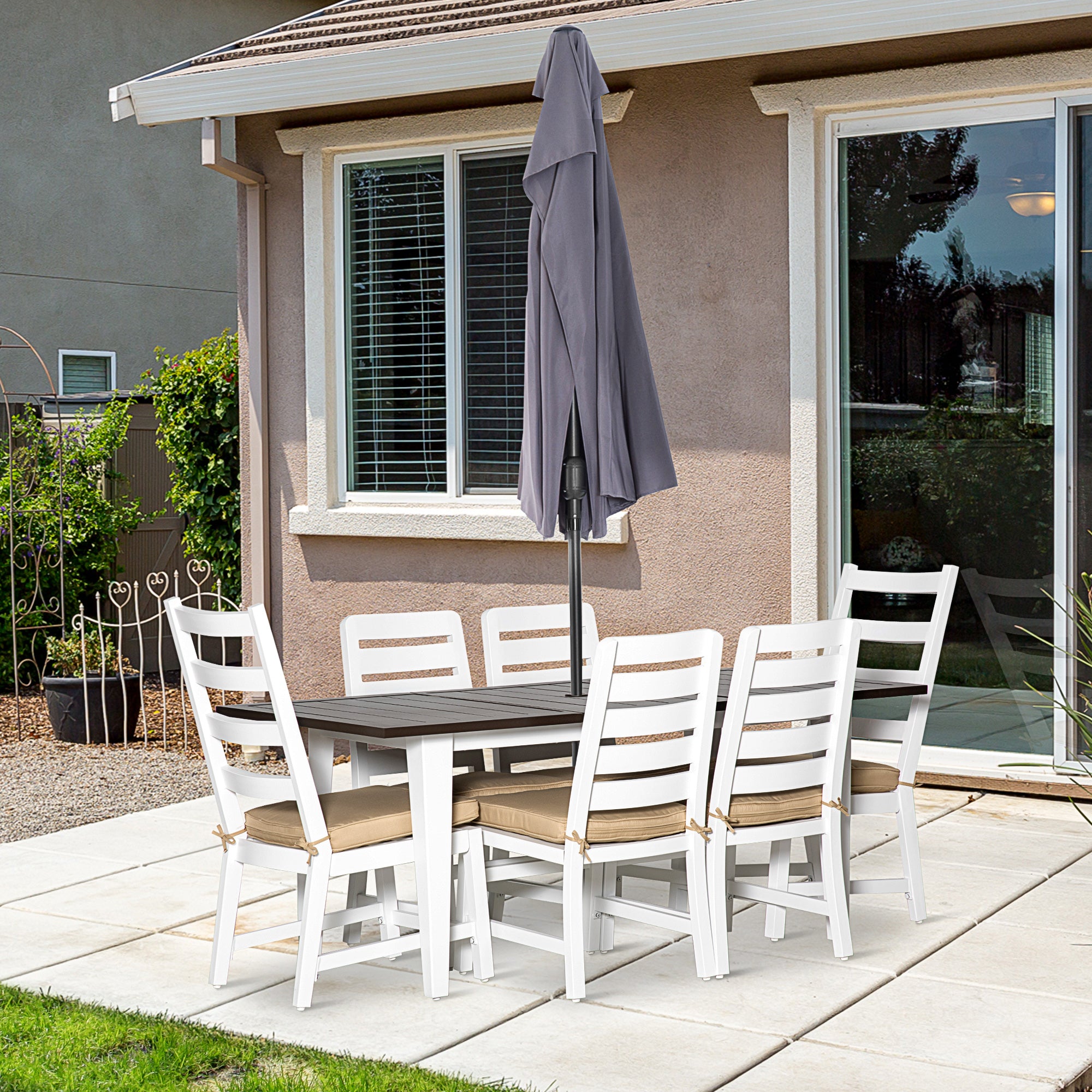 Extended Patio Dining Set