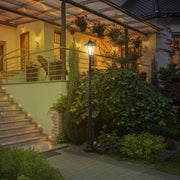 Modern Black Lamp Post