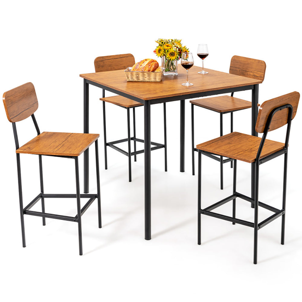 Rustic Counter Height Dining Set