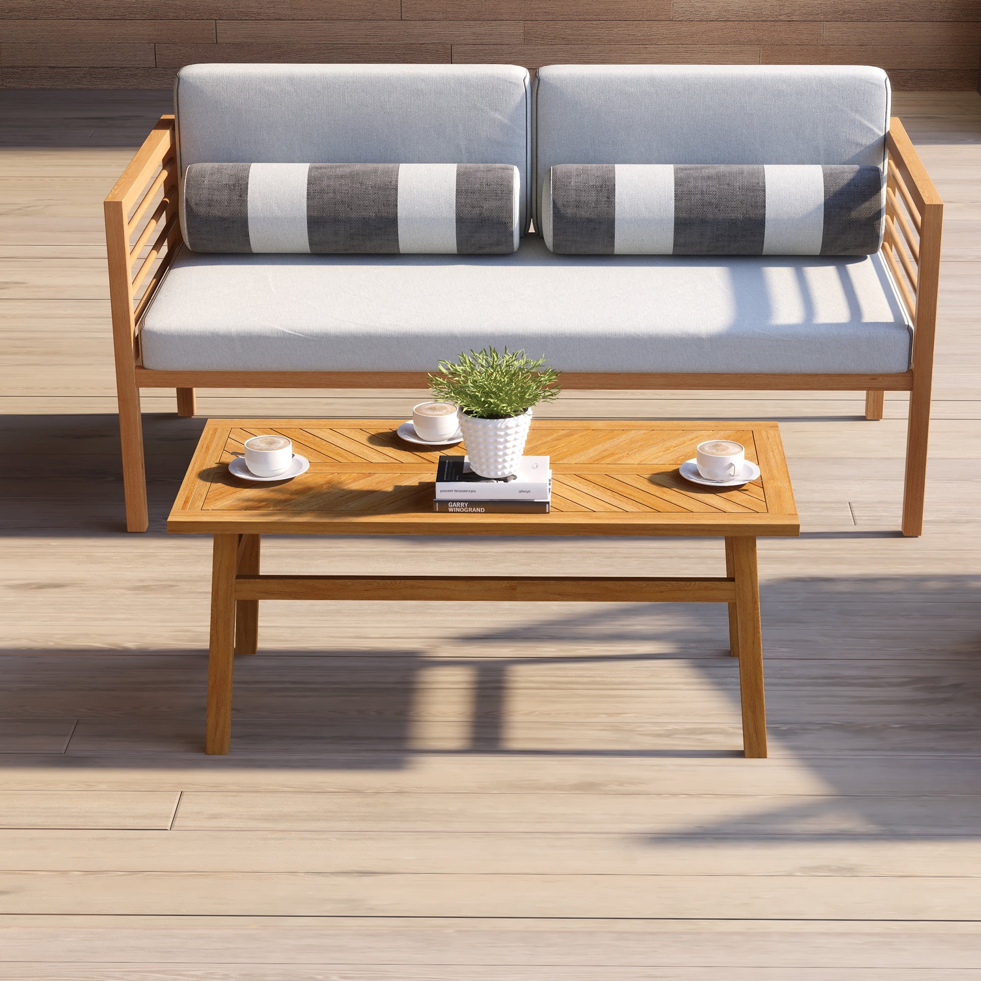 Acacia Outdoor Coffee Table