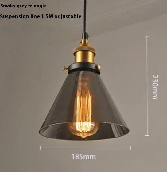 Transparent Glass Nordic Chandelier