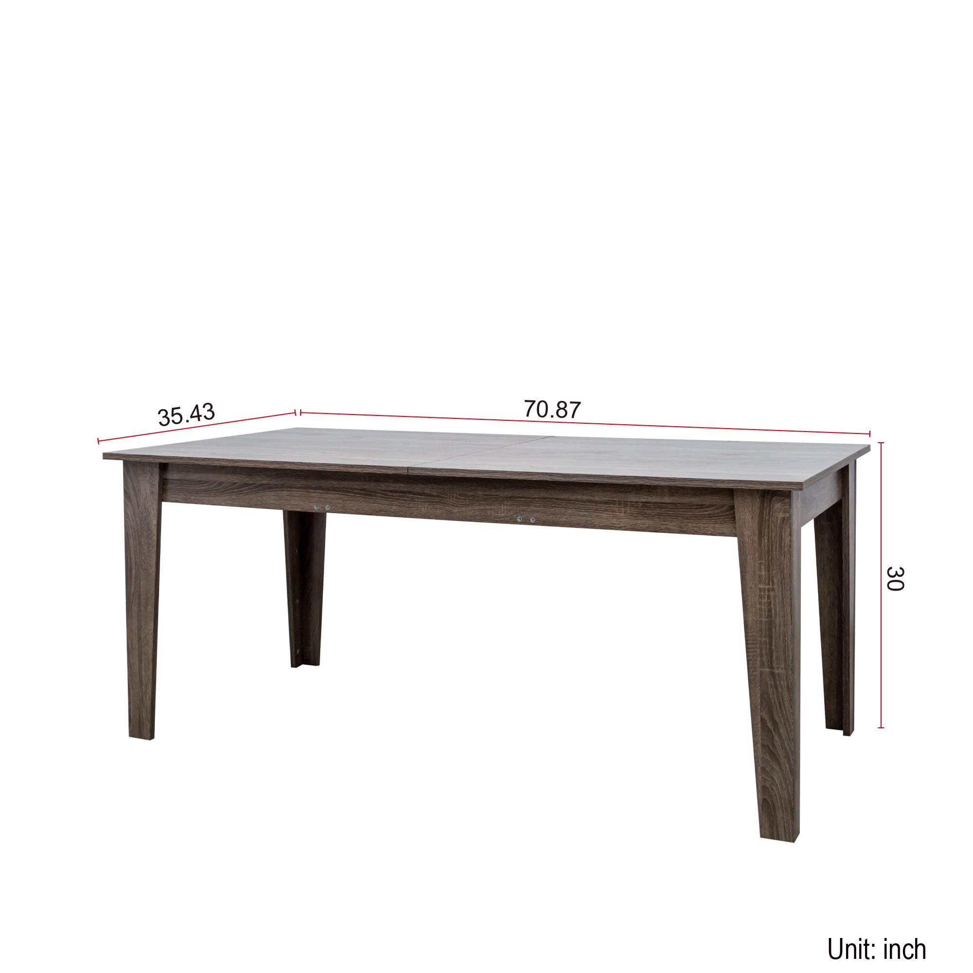 Dark Oak Extendable Table