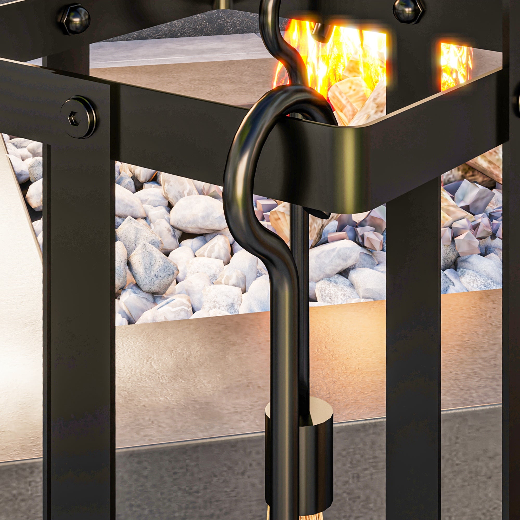Essential Fireplace Tools Set