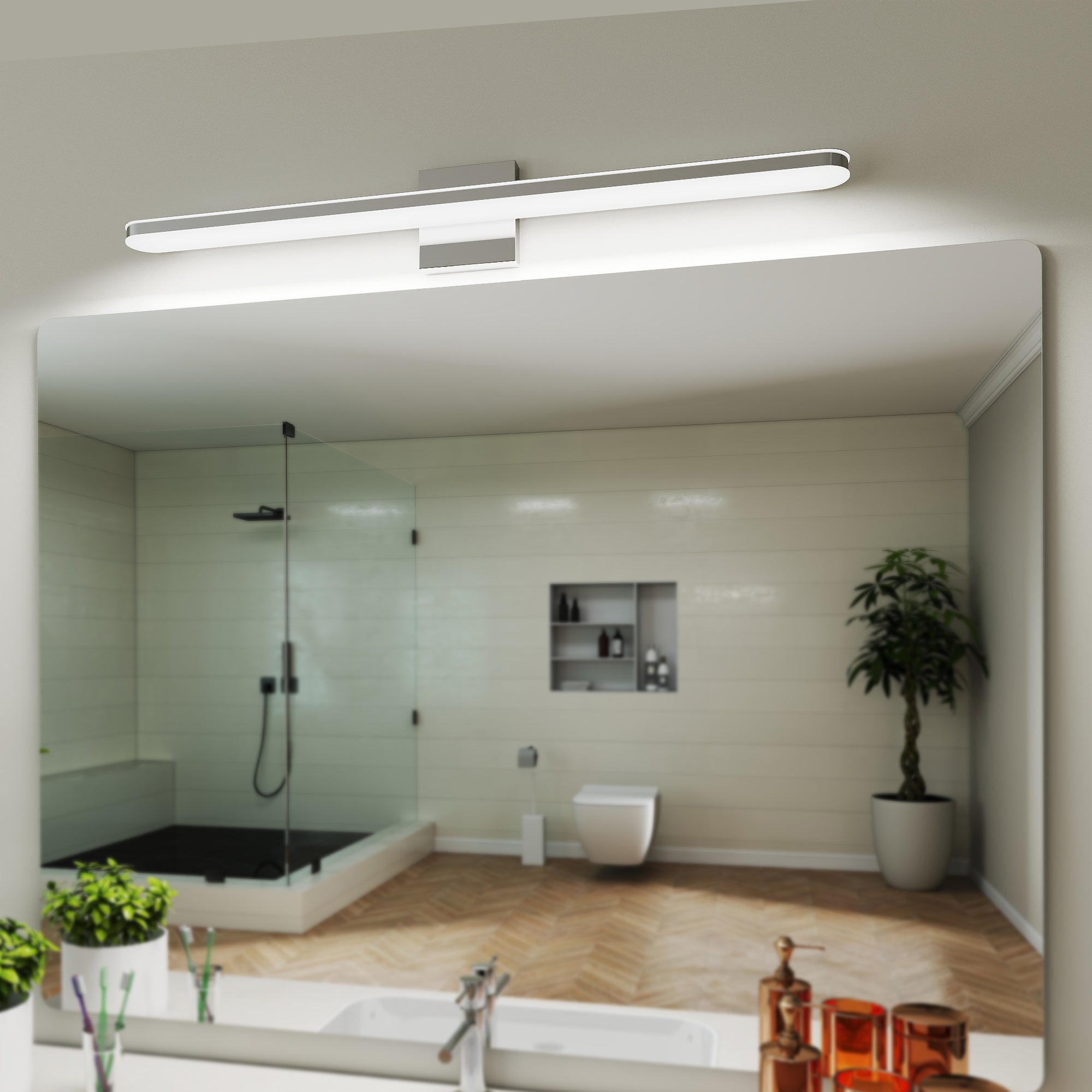 Chrome 32-Inch 16W LED Vanity Light