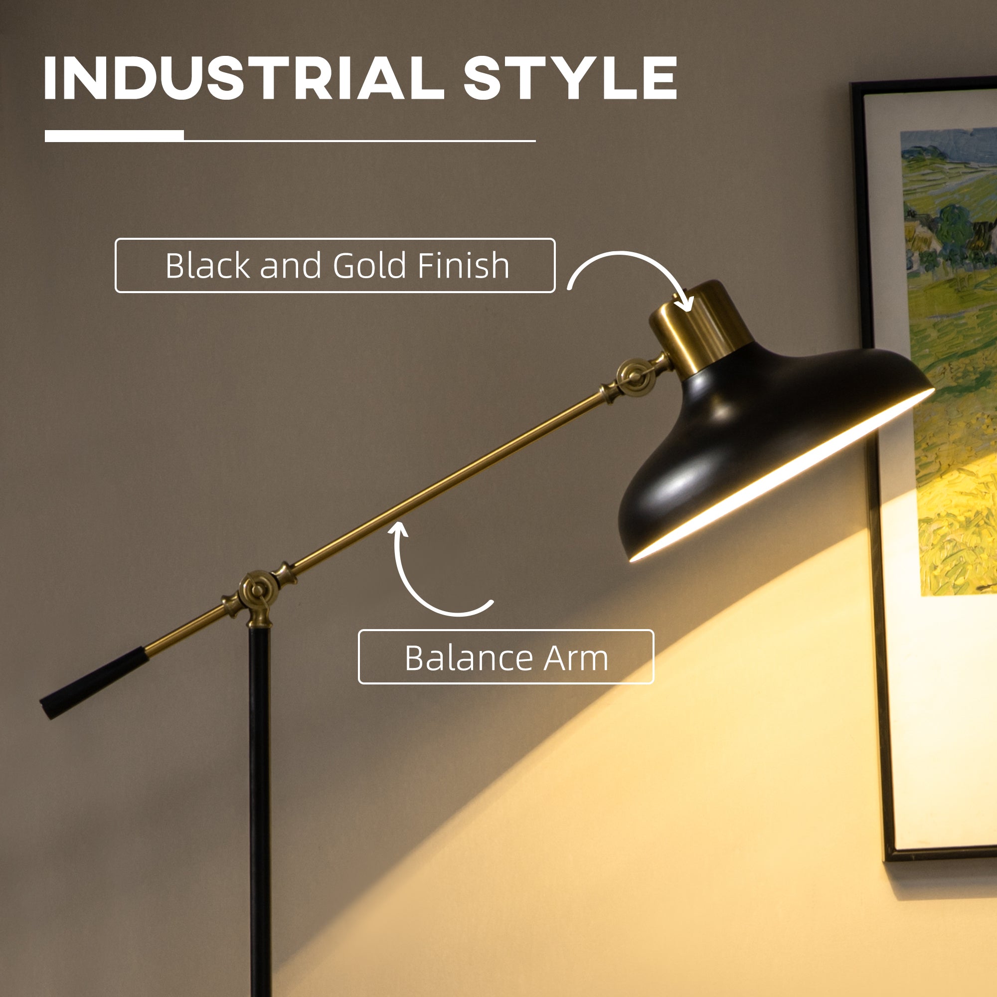 Adjustable Modern Floor Lamp