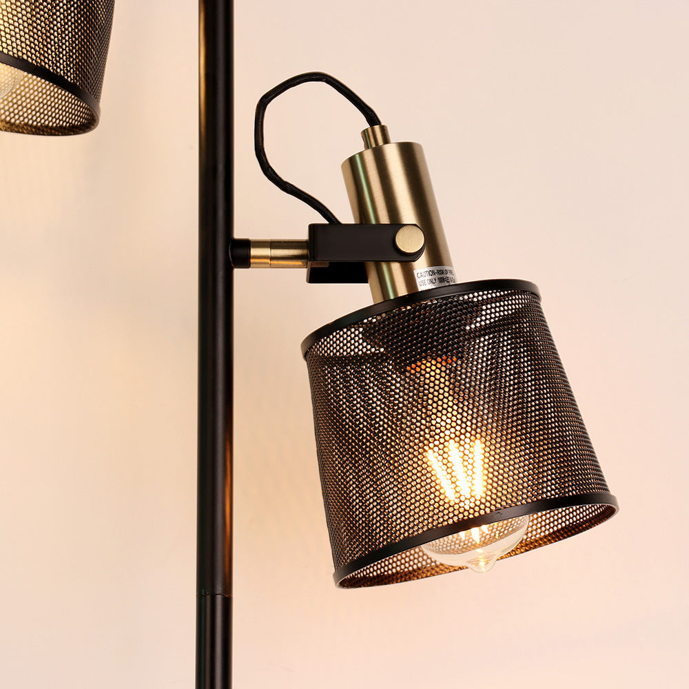 Black Retro Floor Lamp
