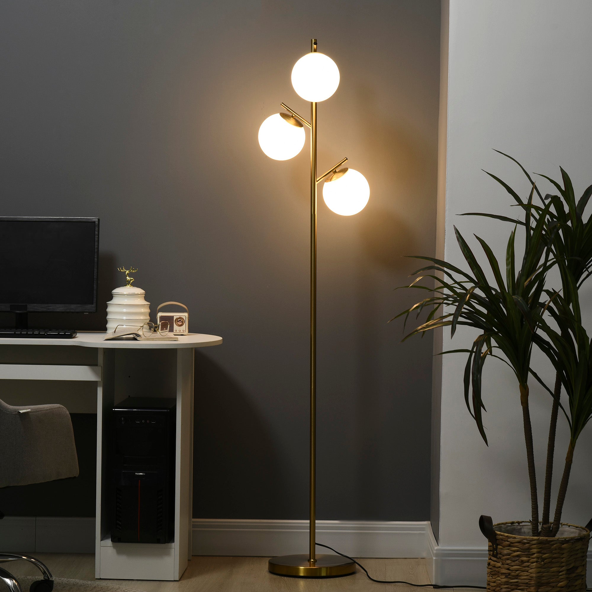 Modern Black Floor Lamp