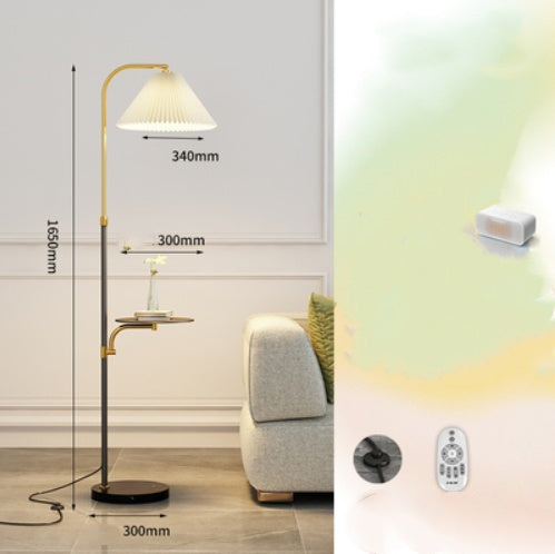Wood Floor Sofa Lamp