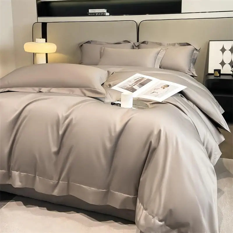 1000TC Egyptian Cotton Bedding Set with Duvet Cover