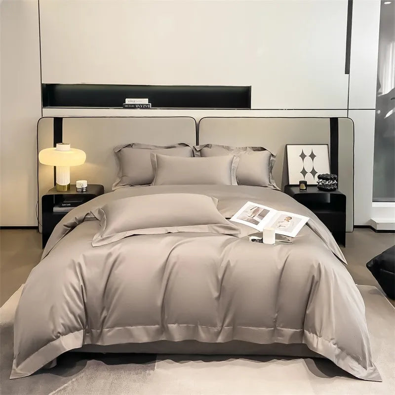 1000TC Egyptian Cotton Bedding Set with Duvet Cover