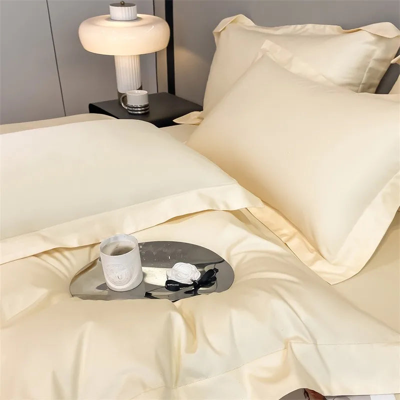 1000TC Egyptian Cotton Bedding Set with Duvet Cover