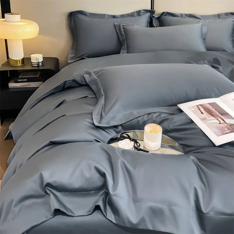 1000TC Egyptian Cotton Bedding Set with Duvet Cover