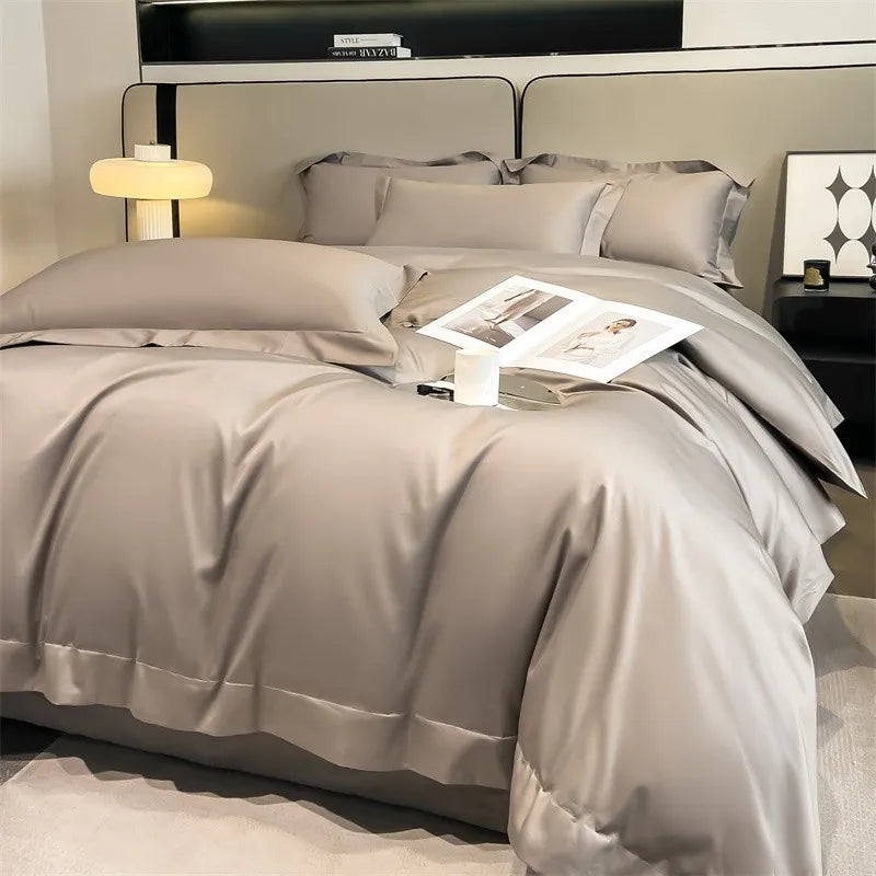 1000TC Egyptian Cotton Bedding Set with Duvet Cover
