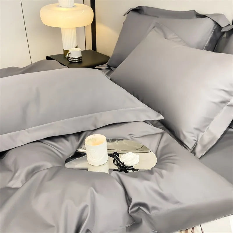 1000TC Egyptian Cotton Bedding Set with Duvet Cover