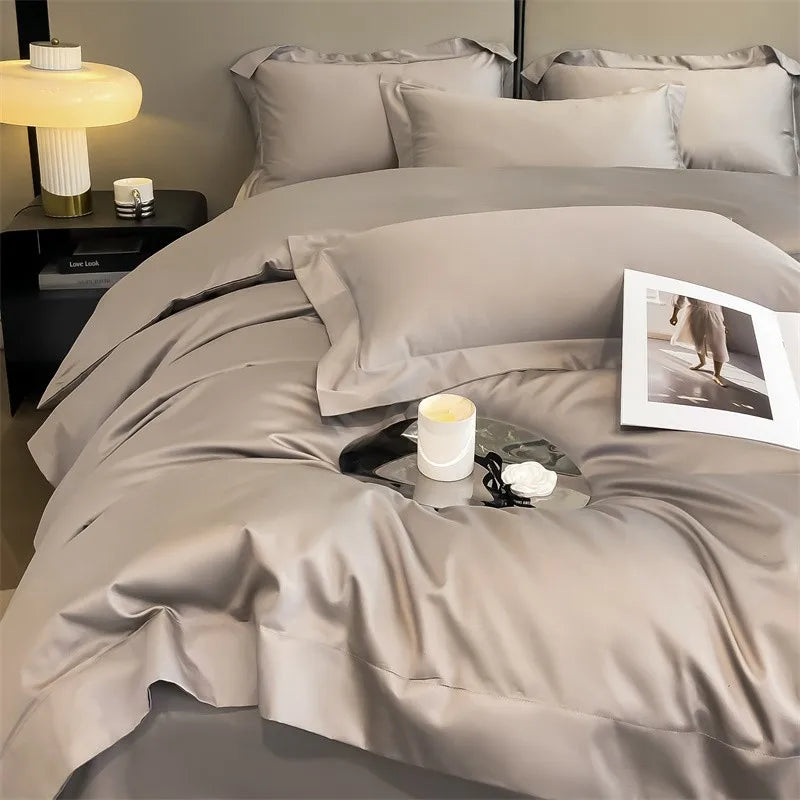 1000TC Egyptian Cotton Bedding Set with Duvet Cover