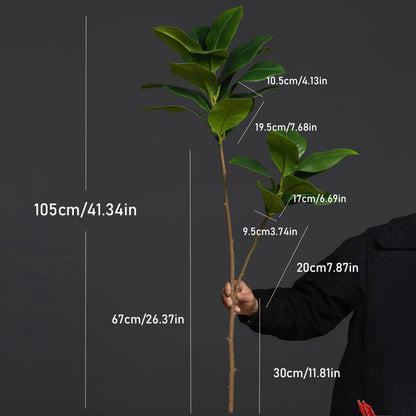 105cm Artificial Magnolia Tree - Green