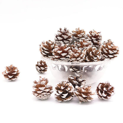 10pcs Artificial Rattan Pine Flowers