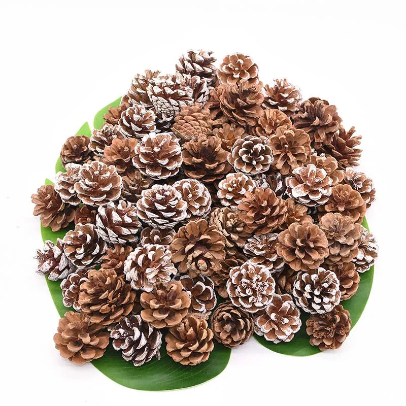 10pcs Artificial Rattan Pine Flowers