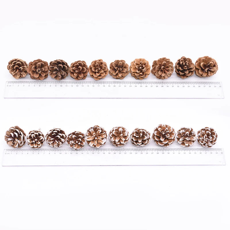 10pcs Artificial Rattan Pine Flowers