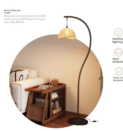 Vintage Crescent Floor Lamp