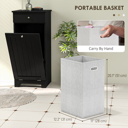 Laundry Hamper Cabinet