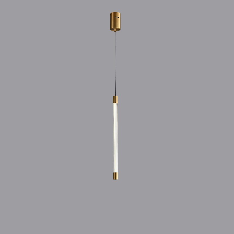 Copper Long Staircase Chandelier