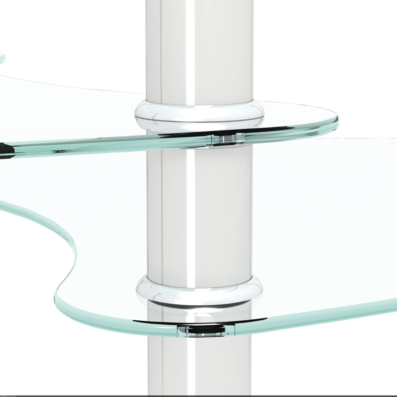 Glass Oval Coffee Table