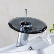 Glass Copper Waterfall Faucet
