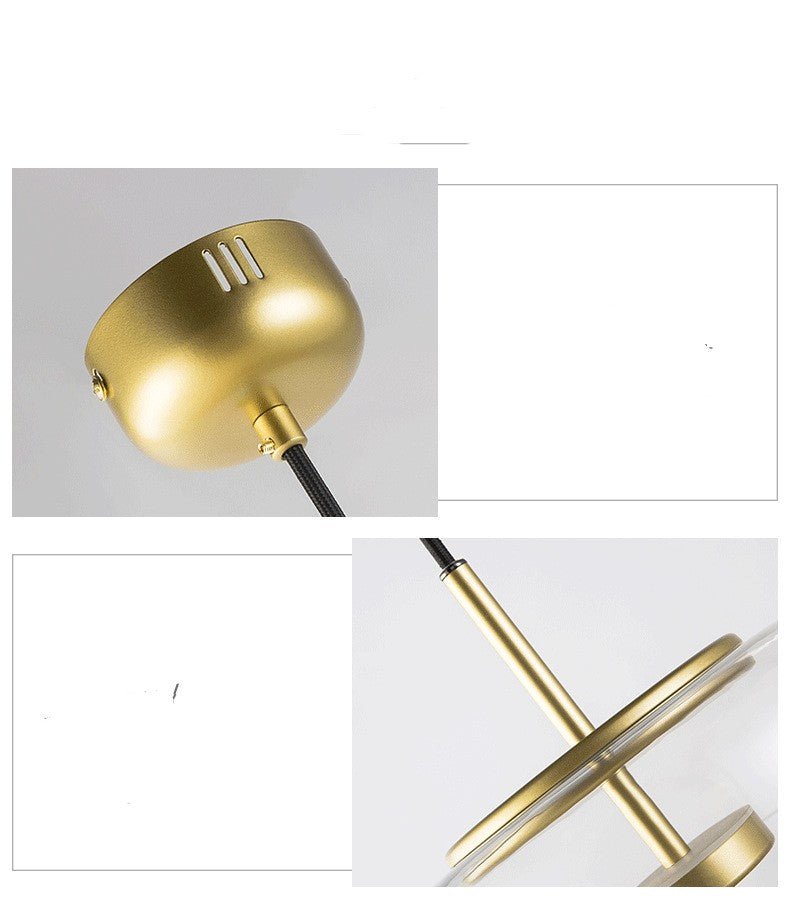 Glass Wrought Iron Floor Lamp