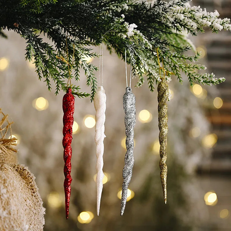 13cm Faux Ice Holiday Ornaments