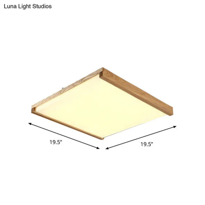 DecorBites™ DecorBites™ 14.5"/25.5"/38" Nordic Acrylic Hotel LED Flushmount Ceiling Light – Warm/White Light