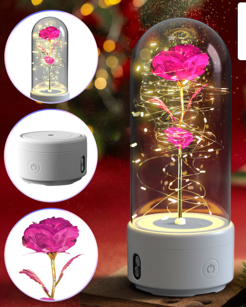 Rose Glass LED Nightlight