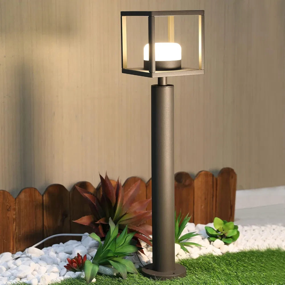 Outdoor Pathway Light LED Bollard Waterproof Garden Landscape Lighting Floor Lamp For Walkway 36516
