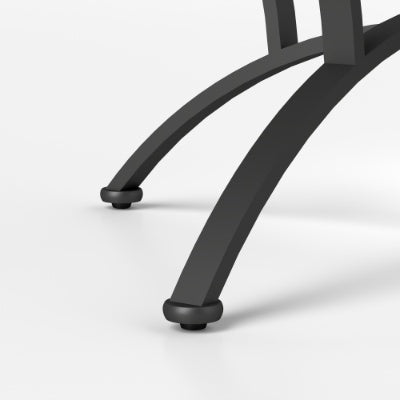 3 Piece Tempered Glass Surface Coffee Table Set, Decor Coffee Table Round End Side Table With Sturdy Construction For Living Room  Rustic Black