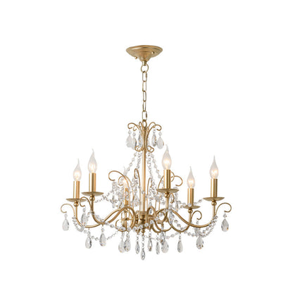 Lámpara colgante moderna con cuentas de cristal y acabado champán - 3/6 luces - Lámpara de techo colgante

 Este título revisado es más corto y conciso, pero sigue transmitiendo todas las palabras clave importantes para fines de SEO.