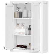 White Bathroom Wall Cabinet