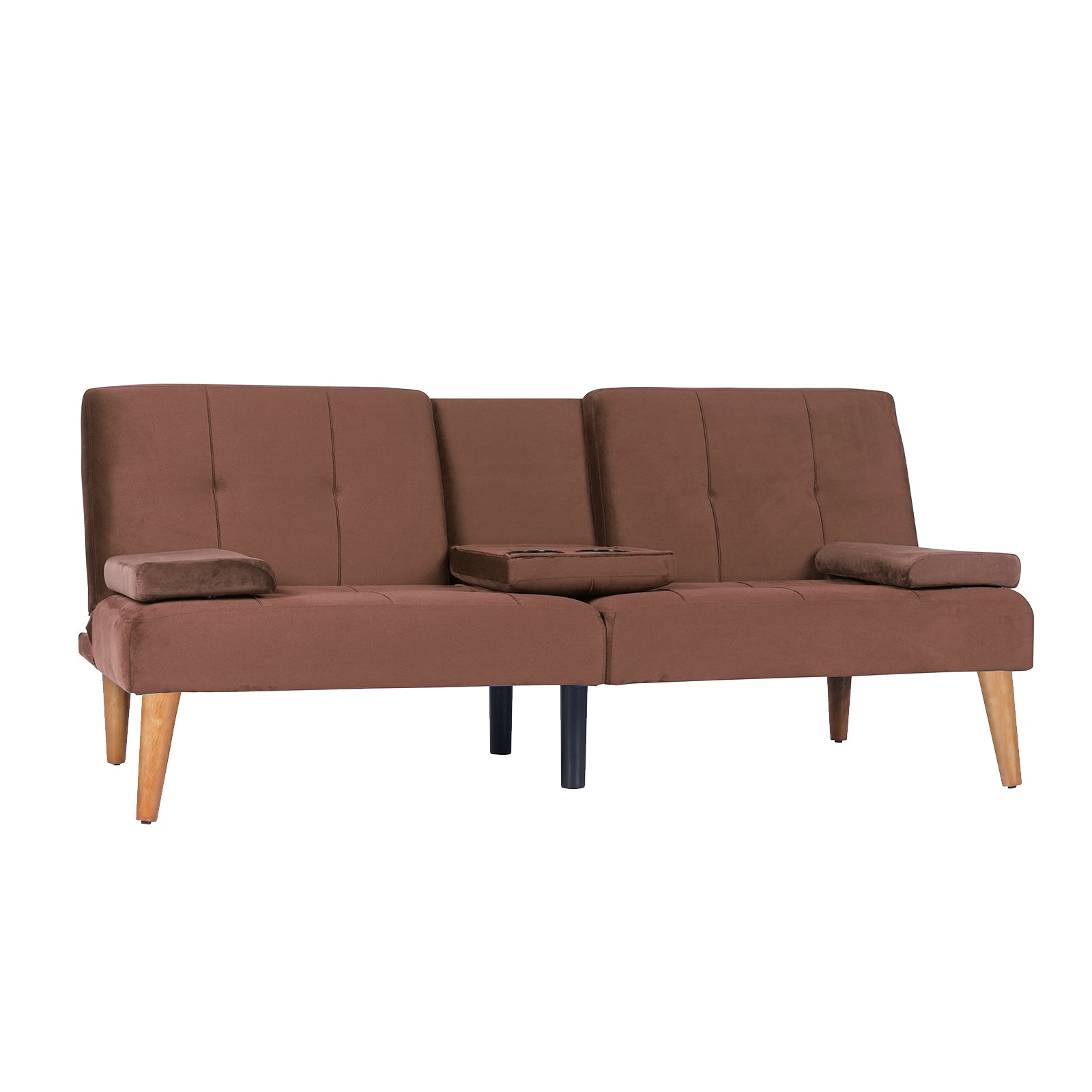 Velvet Futon Sofa Bed
