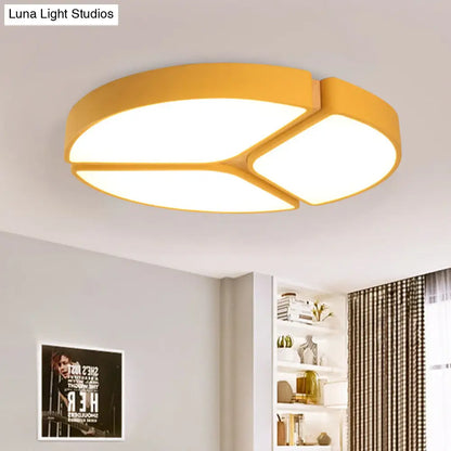 DecorBites™ DecorBites™ Lámpara de techo LED metálica Macaron de 16"/19.5"/23.5" - Luz cálida/blanca