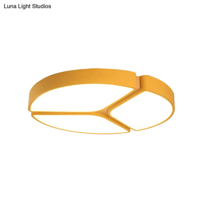 DecorBites™ DecorBites™ Lámpara de techo LED metálica Macaron de 16"/19.5"/23.5" - Luz cálida/blanca